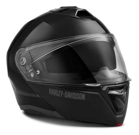 Harley Davidson Mens Capstone Sun Shield Modular Helmet Gloss Black