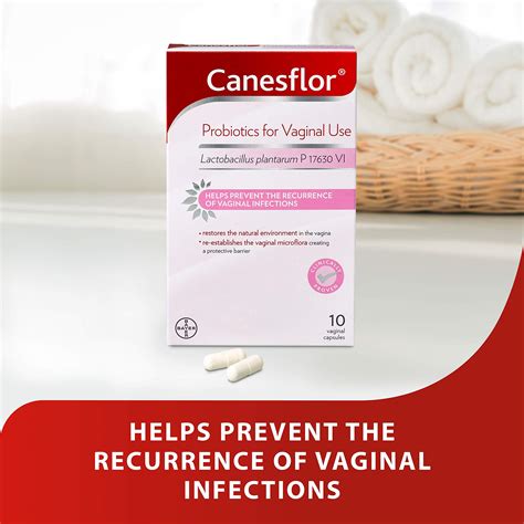 Canesflor Vaginal Probiotics Helps Prevent Recurrence Of Vaginal Infections Such As Thrush