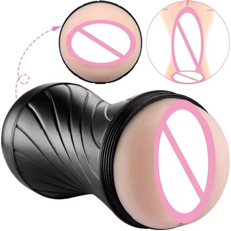 Adult Supplies Male Masturbation Cup Flashlight Type Mens Aircraft Cup