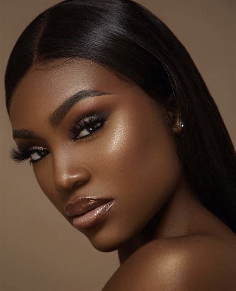 Natural Makeup For Black Women Wedding Makeup For Brown Eyes