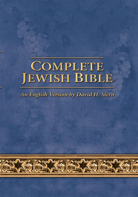 Complete Jewish Bible 9781936716845 David H Stern