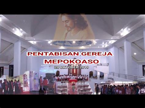 Rec Pentabisan Gereja Mepokoaso Punggolaka Kendari Youtube