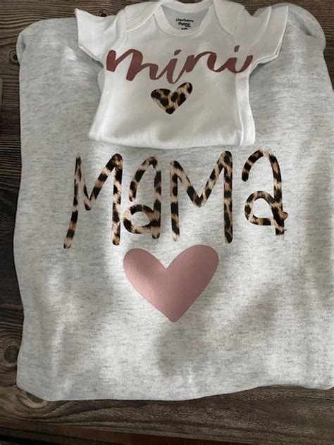 Mommy And Me Outfits Matching Mama Mini Sweatshirts Mama Etsy