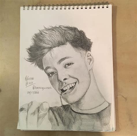 Its A Drawing Of Zach Herron From Why Dont We Drawings Really