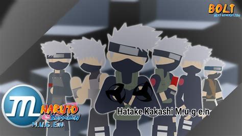 Kakashi Hatake Test Stick Nodes Mugen Ultimate Sounds Naruto