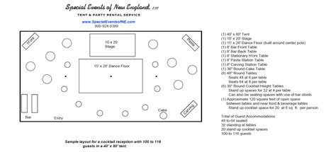 Tent Layout Options Get The Right Tent For Your Event
