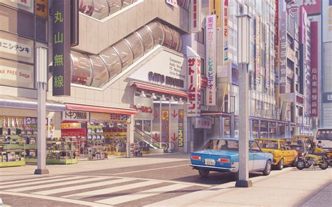 Anime City Wallpapers 80 Images