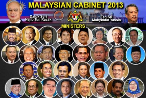 Malaysia's new prime minister, muhyiddin yassin, shows a list of cabinet ministers during a press conference at the prime minister's office in putrajaya, malaysia, monday, march 9, 2020. Meet The 2013 Malaysian Cabinet - Hype Malaysia