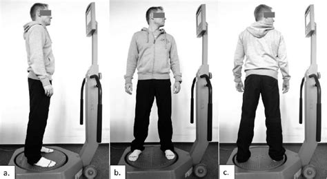 Testing Positions During The Postural Stability Assessment Under