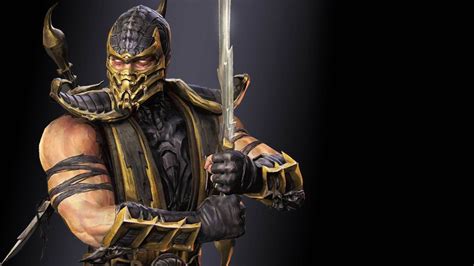 Scorpion from mk illustration, scorpion (character), mortal kombat. Mortal Kombat HD Wallpapers Backgrounds Wallpaper 1920×1080 Imagenes De Mortal Kombat | Adorable ...