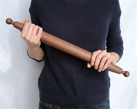 Walnut French Rolling Pin Tapered Rolling Pin Etsy French Rolling