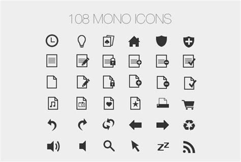 20 Of The Best Free Minimalist Icon Sets Free Icon Set Icon Set