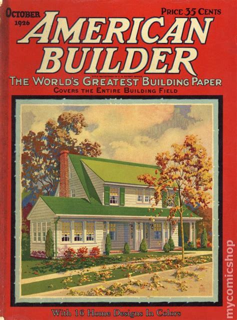 American Builder 1917 American Carpenter And Builder Co Magazine Comic