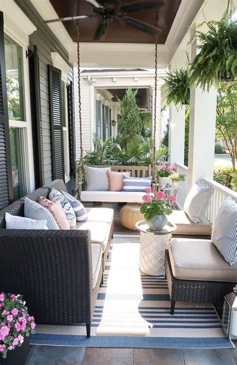 Long Front Porch Ideas Front Porch Seating Small Front Porches Front