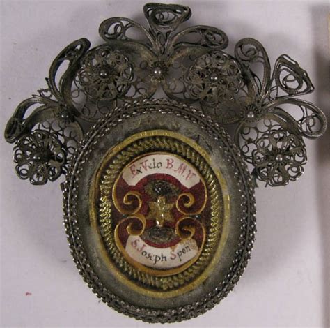 Russian Store Silver Theca Housing Relic Of The Veil Of The Blessed