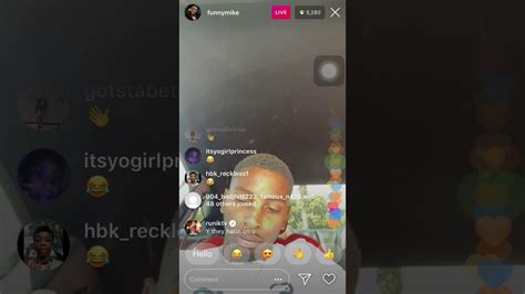 Funnymike Go Instagram Live Talks Why Him An Jaliyah Beaks Up😢 Youtube