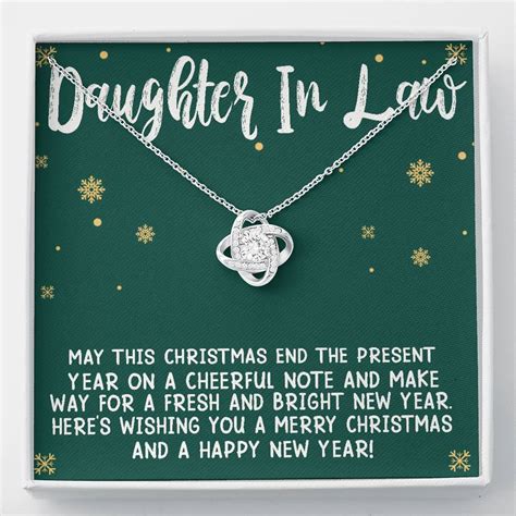 Daughter In Law Necklace Daughter Necklace Daughter In Law T