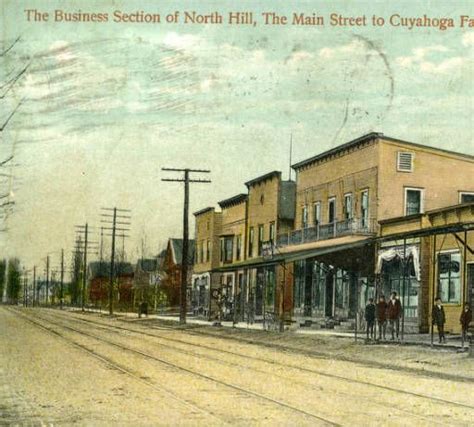 Business Section Of North Hill The Main Street To Cuyahoga Falls