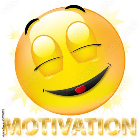 Smiley Motivation Stock Vector Adobe Stock