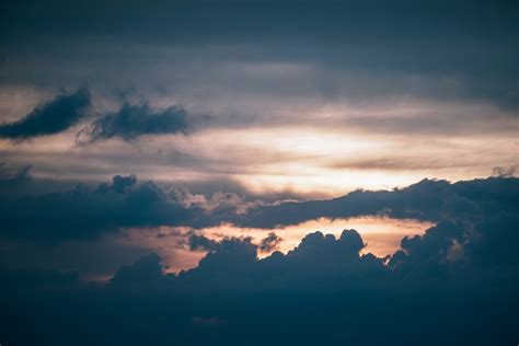 Free Images Backlit Cloudy Colors Dark Clouds Evening Golden
