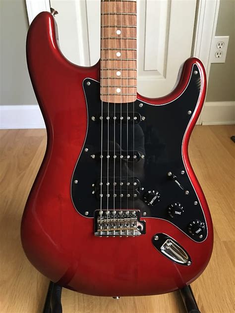Fender Special Edition Standard Stratocaster Hss Candy Red Reverb