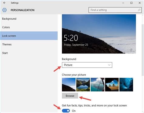 How To Customize The Lock Screen In Windows 10