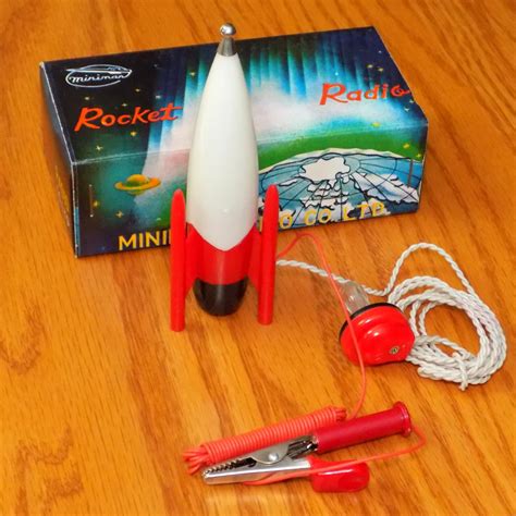 Vintage Minitter Germaphone Germanium Rocket Crystal Radio Flickr