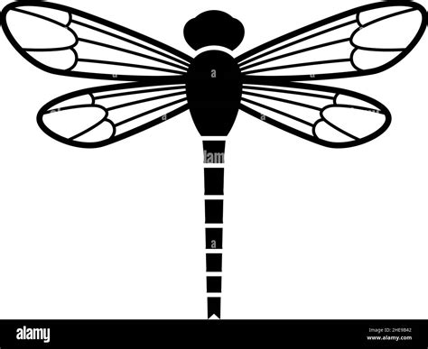 Dragonfly Icon Design Template Vector Isolated Stock Vector Image And Art