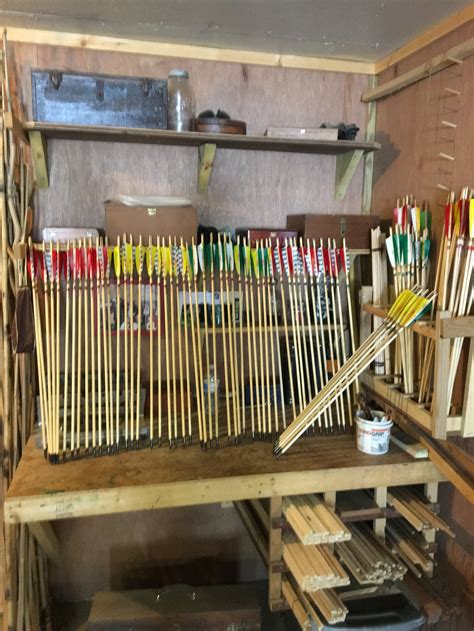 Handmade Wooden Arrows In Stock Whipperwhil Archery — Whipperwil