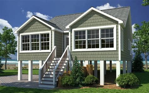 Coastal Cottage Modular Home Floor Plan House Plans 84030