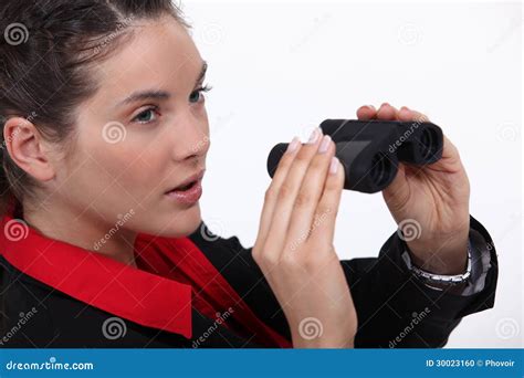 Suspicious Woman Stock Photo Image Of Attractive Lady 30023160
