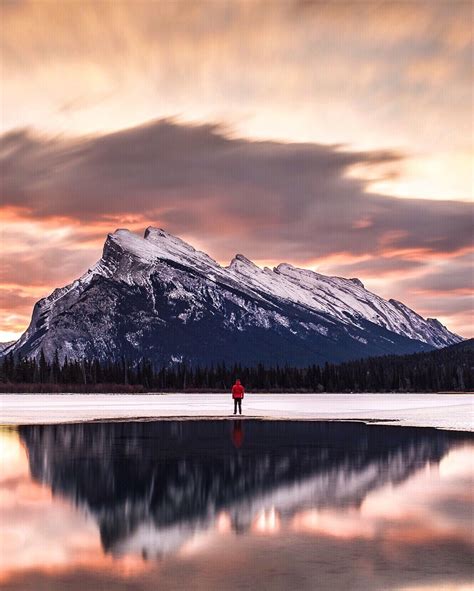 Sunrise At Vermillion Lake Banff I Am So Excited By Tanner