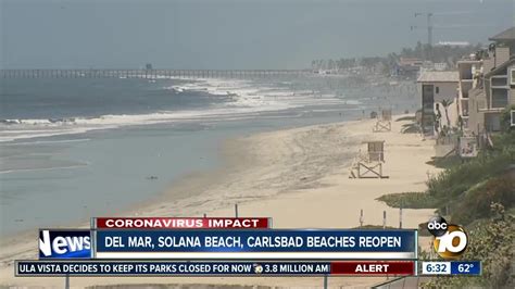 More San Diego County Beaches Reopen Youtube