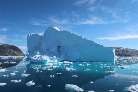 Cryospheric Sciences Image Of The Week Icebergs Increase Heat Flux