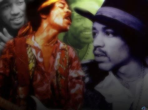 Jimi Hendrix Inventive Classic Rock Guitar Singer Collage Music
