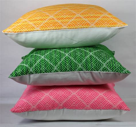 Pillow Covers 20x20 Euro Shams Covers 26x26 Green Pink Etsy Uk