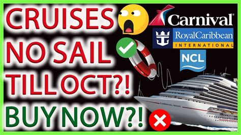 Cruise Line Stocks Update Buy Now Carnival Royal Caribbean Stock
