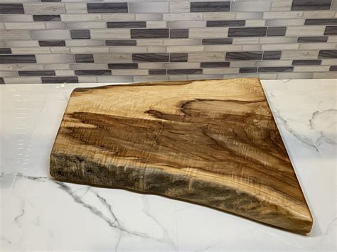 Live Edge Norway Maple Charcuterie Board — Timber Ridge Wood Products