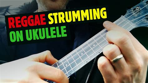 Reggae Strumming On Ukulele Simple Tutorial Youtube