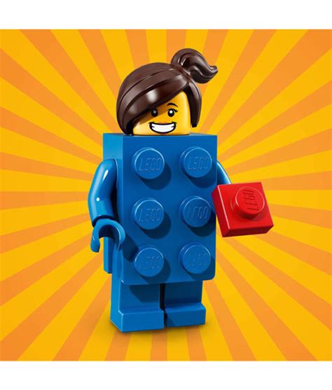 71021 Lego Minifigures Series 18 Party Lego Brick Suit Girl