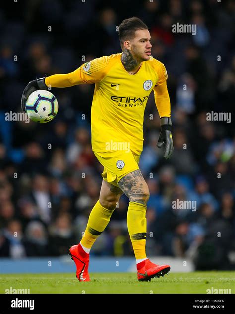 Manchester City Goalkeeper Ederson Stock Photo Alamy