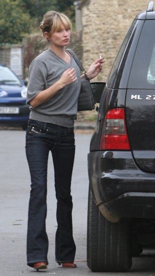 Kate Moss Flared Jeans And A Fag