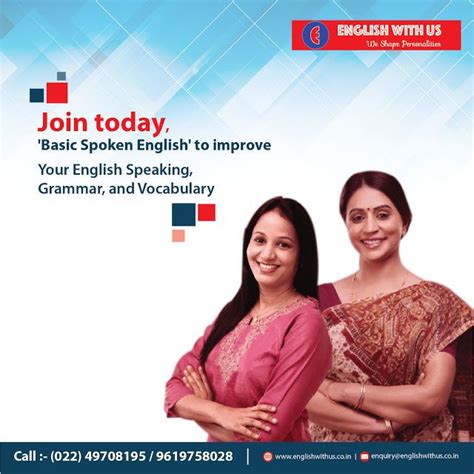 English With Us Join Today ‘basic Spoken English To