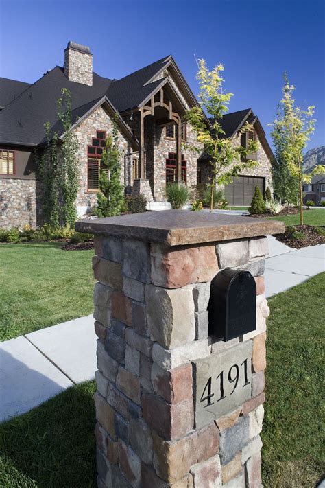 Over 80% new & buy it now; Pin by Sheila Sinclair on Mailboxes | Stone mailbox, Brick ...