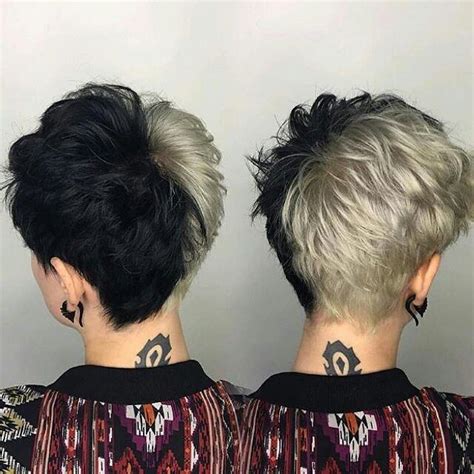 Male Half And Half Hair Color 226688 Mens Half And Half Dyed Hair