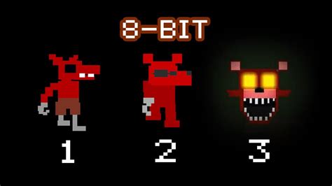 Fnaf 8 Bit 1 2 3 Gameplay And Jumpscares Youtube