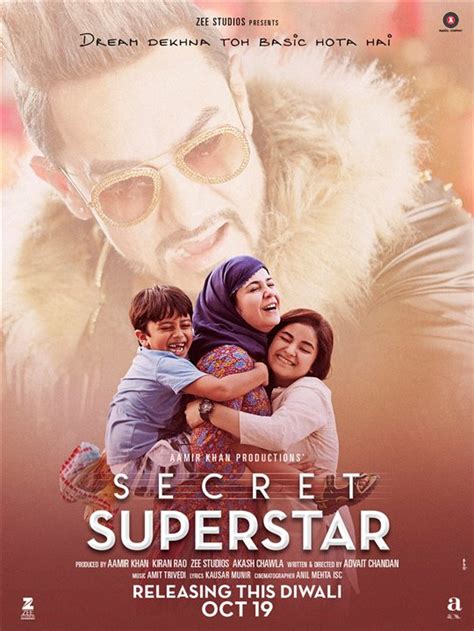 Menceritakan kisah cinta diam diam. Secret Superstar (Hindi w/e.s.t.) | Coming Soon on DVD | Movie Synopsis and info