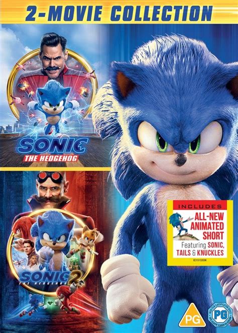 Sonic 2 Dvd Movie 2022 Sonic The Hedgehog Film Hmv Store