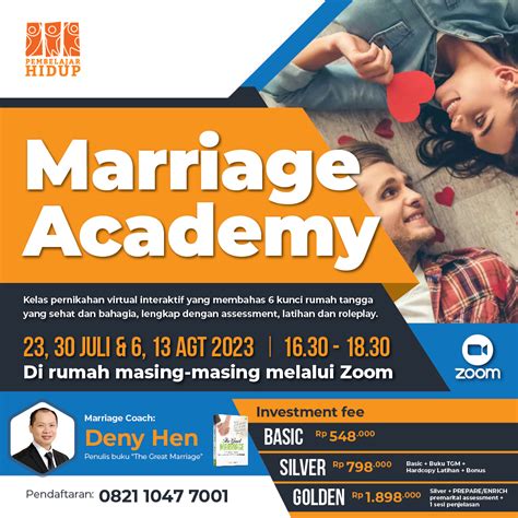 Marriage Academy Batch Juli 2023 Pembelajar Hidup Life Coach