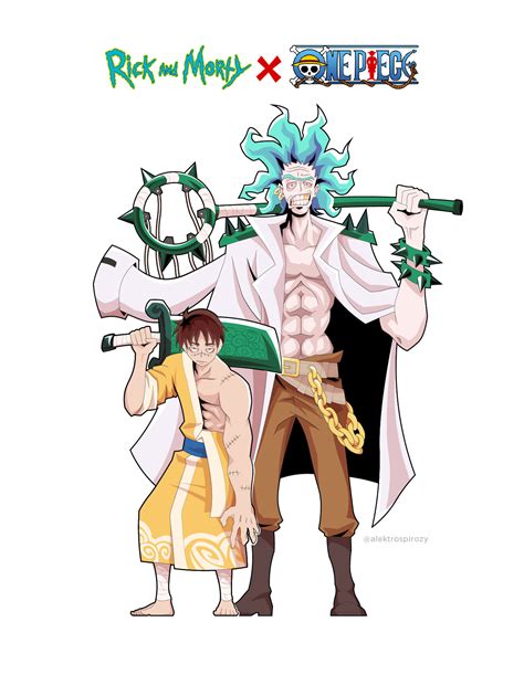 Artstation Rick And Morty In One Piece Universe